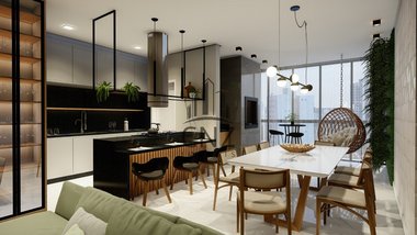 apartment em Rua Almirante Barroso, Santa Rita - Brusque - SC