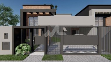 house em Rua Arnaldo Aldino Dullius, Jardim Gisela - Toledo - PR