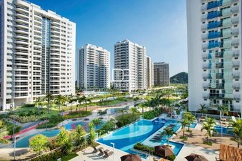 apartment em Avenida Salvador Allende, Barra da Tijuca - Rio de Janeiro - RJ