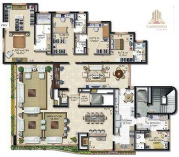 apartment em Rua Pedro Chaves Barcelos, Mont Serrat - Porto Alegre - RS