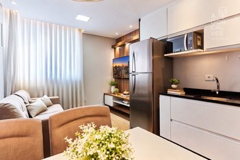 apartment em Avenida Silva Jardim, Rebouças - Curitiba - PR