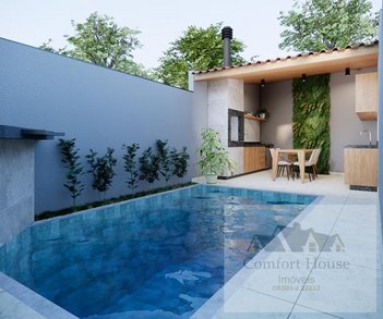 house em Rua Berna, Utinga - Santo André - SP