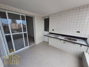 apartment em Rua João Ramalho, Aviação - Praia Grande - SP