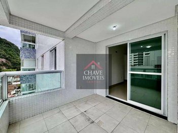 apartment em Rua Alfredo Ximenes, José Menino - Santos - SP