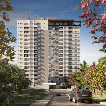 apartment em Rua Antônio Treis, Vorstadt - Blumenau - SC