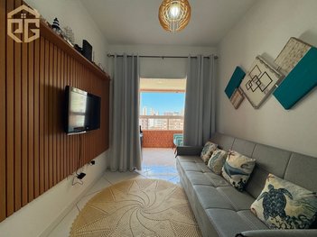apartment em Rua Oceânica Amábile, Ocian - Praia Grande - SP
