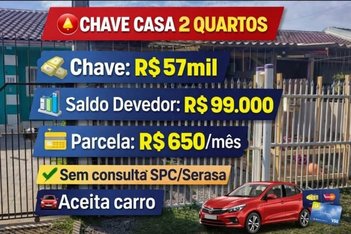 house em Rua Tibúrcio Oliveira, Novo Mundo - Gravataí - RS