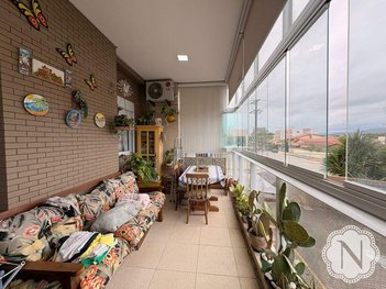 apartment em Avenida Condessa de Vimieiros, Centro - Itanhaém - SP