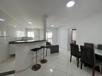 apartment em Rua Bartolomeu Dias, Aviação - Praia Grande - SP