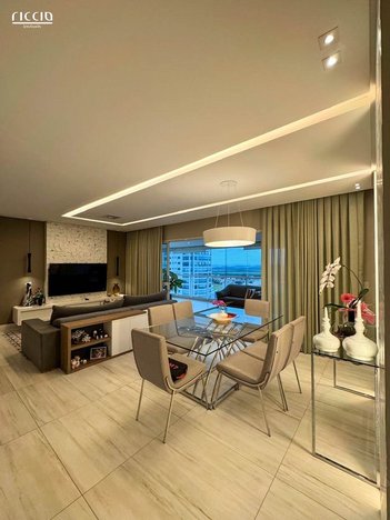 apartment em Avenida do Tubarão, Parque Residencial Aquarius - São José dos Campos - SP