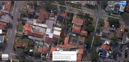 land_lot em Rua Paulo Graeser Sobrinho, São Francisco - Curitiba - PR