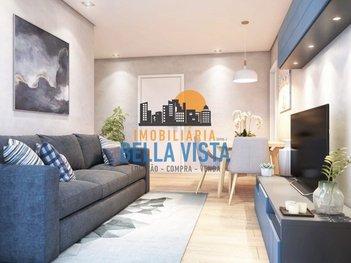 apartment em Avenida Capitão-mor Aguiar, Centro - São Vicente - SP