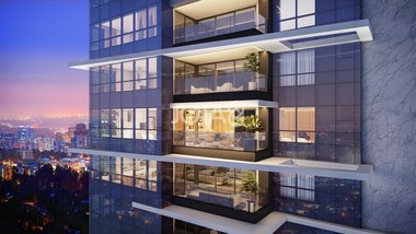 apartment em Rua Deputado Heitor Alencar Furtado, Mossunguê - Curitiba - PR