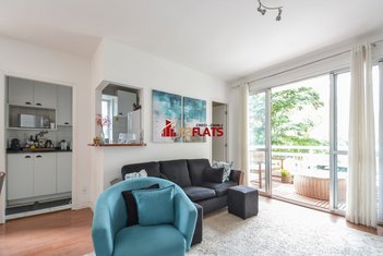 apartment em Alameda dos Jurupis, Indianópolis - São Paulo - SP