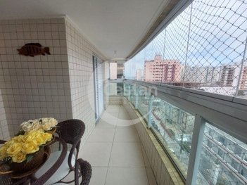 apartment em Rua Doutor Ciro Carneiro, Guilhermina - Praia Grande - SP