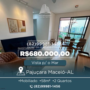 apartment em Rua Luiz Campos Teixeira, Poço - Maceió - AL