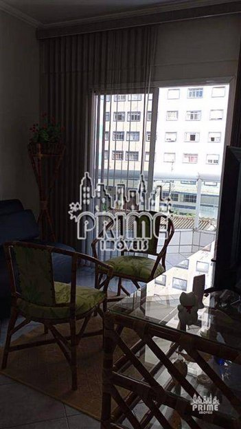 apartment em Rua Carlos Gomes, Ocian - Praia Grande - SP