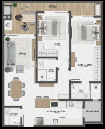 apartment em Estrada Caminho dos Açores, Santo Antônio de Lisboa - Florianópolis - SC