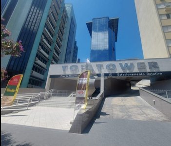 office em Rua Esteves Júnior, Centro - Florianópolis - SC