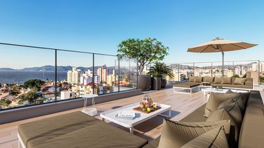 apartment em Marinheiro Max Schramm, Jardim Atlântico - Florianópolis - SC