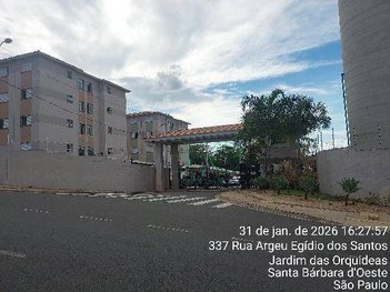apartment em Rua Argeu Egydio dos Santos, Terras de Santa Bárbara - Santa Bárbara D'Oeste - SP