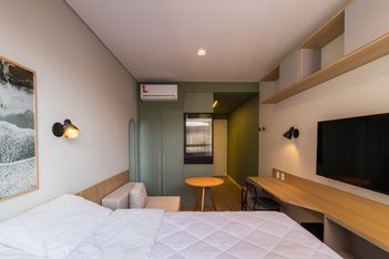 apartment em Rua Sérgio Lopes Falcão, Trindade - Florianópolis - SC