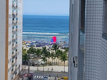 apartment em Rua Doutor João Sampaio, Guilhermina - Praia Grande - SP