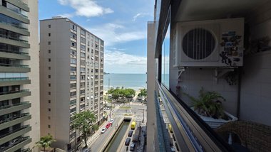 apartment em Avenida Almirante Cochrane, Embaré - Santos - SP