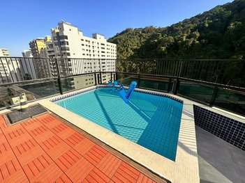 apartment em Rua Vereador Roberto Gelsomine, Pitangueiras - Guarujá - SP