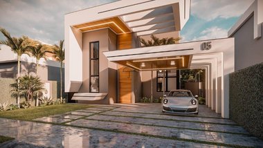 house em Condomínio Santa Felicidade, Setor Habitacional Jardim Botânico - Brasília - DF