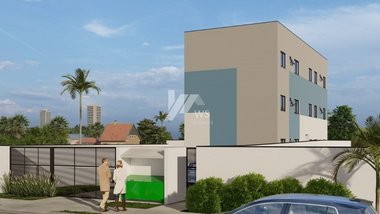 apartment em Rua Antônio Contin, Cajuru - Curitiba - PR