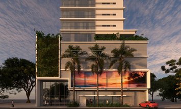 apartment em Rua 245, Meia Praia - Itapema - SC