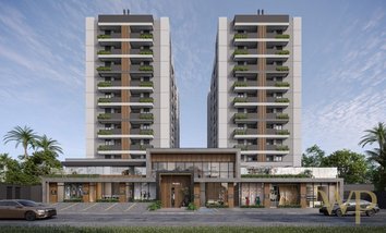 apartment em Rua Marechal Hermes, Glória - Joinville - SC