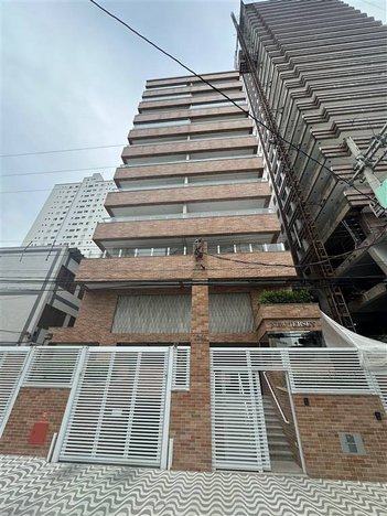 apartment em Rua Doutor Gervásio Bonavides, Caiçara - Praia Grande - SP