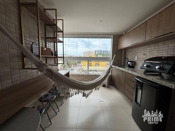 apartment em Rua José de Alencar, Ocian - Praia Grande - SP