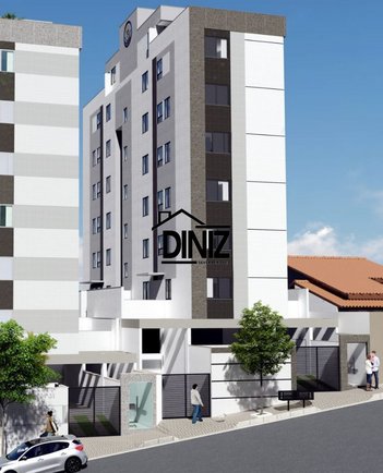 apartment em Rua Urano, Ana Lúcia - Sabará - MG