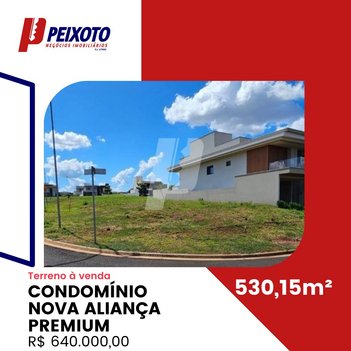 land_lot em Alameda das Petúnias, Condomínio Nova Aliança Premium - Rio Verde - GO