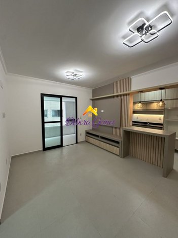 apartment em Avenida Marechal Maurício José Cardoso, Canto do Forte - Praia Grande - SP