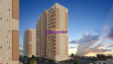 apartment em Rua Doutor Américo Figueiredo, Conjunto Habitacional Júlio de Mesquita Filho - Sorocaba - SP