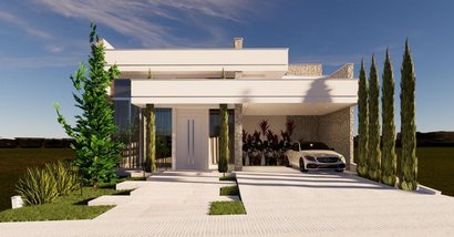 house em Avenida Fábio Ferraz Bicudo, Jardim Residencial Dona Maria José - Indaiatuba - SP