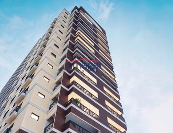 apartment em Avenida Edouard Six, Jardim Paraíso - Jacareí - SP