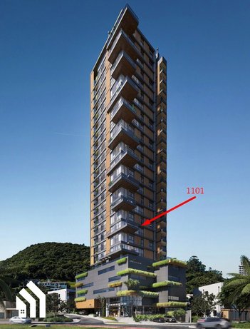 apartment em Rua Santa Beatriz, Fazenda - Itajaí - SC