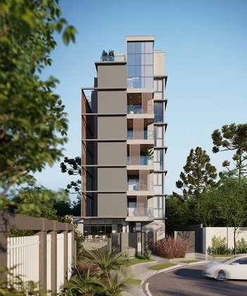 apartment em Rua Visconde de Cairu, Seminário - Curitiba - PR