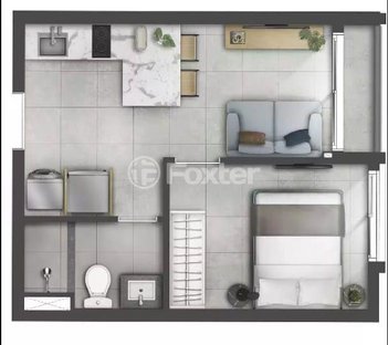 apartment em Rua Anita Garibaldi, Boa Vista - Porto Alegre - RS