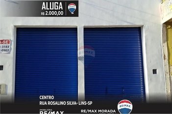 commercial_building em Rua Voluntário Rosalino Silva, Centro - Lins - SP