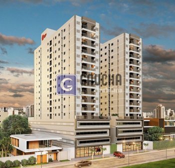 apartment em Rua Natal, Centro - Cascavel - PR