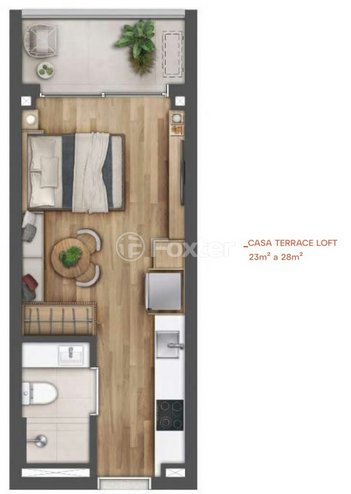 apartment em Rua Alfa, Três Figueiras - Porto Alegre - RS