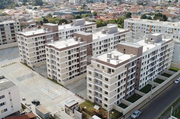 apartment em Rua Professor Thales de Souza e Silva, Parque da Fonte - São José dos Pinhais - PR