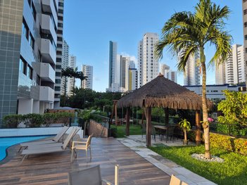 apartment em Rua Tenente João Cícero, Boa Viagem - Recife - PE