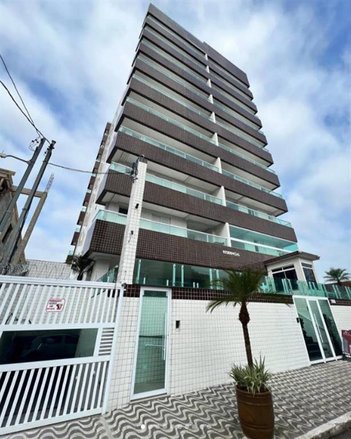 apartment em Rua Ademilson Coelho, Ocian - Praia Grande - SP